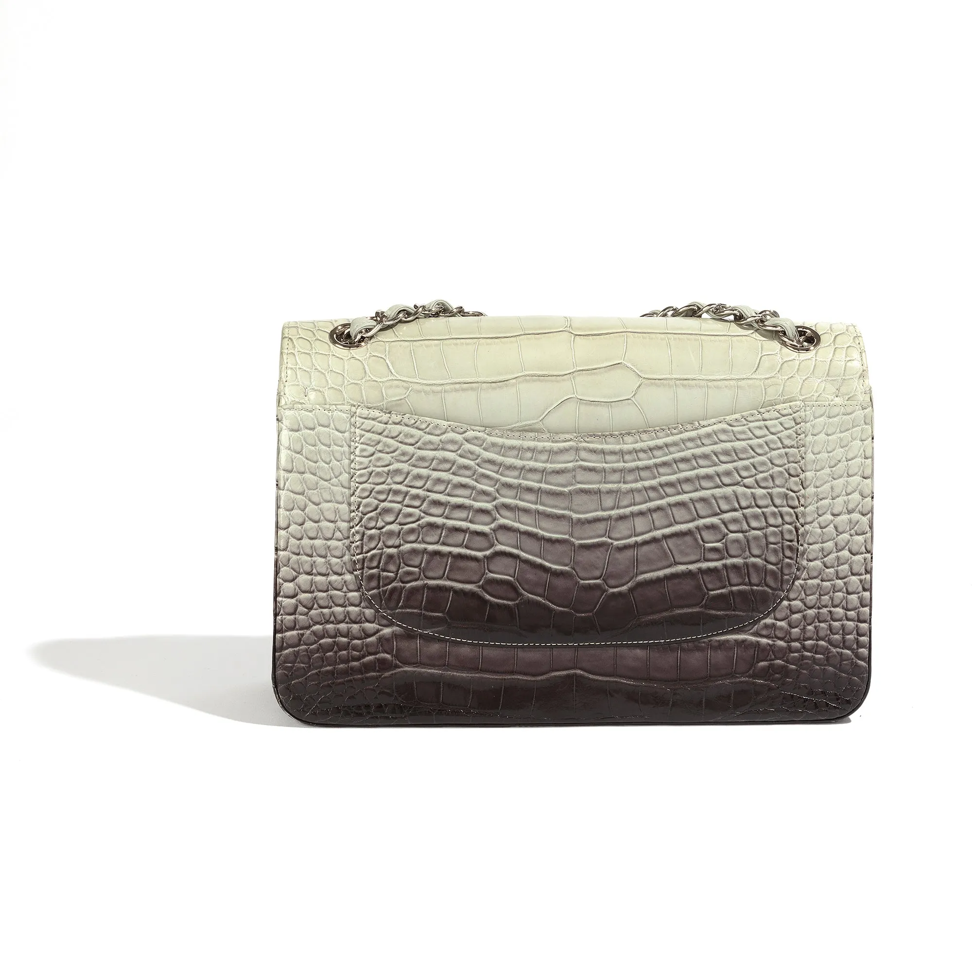 Double Flap Jumbo Ombre Grey