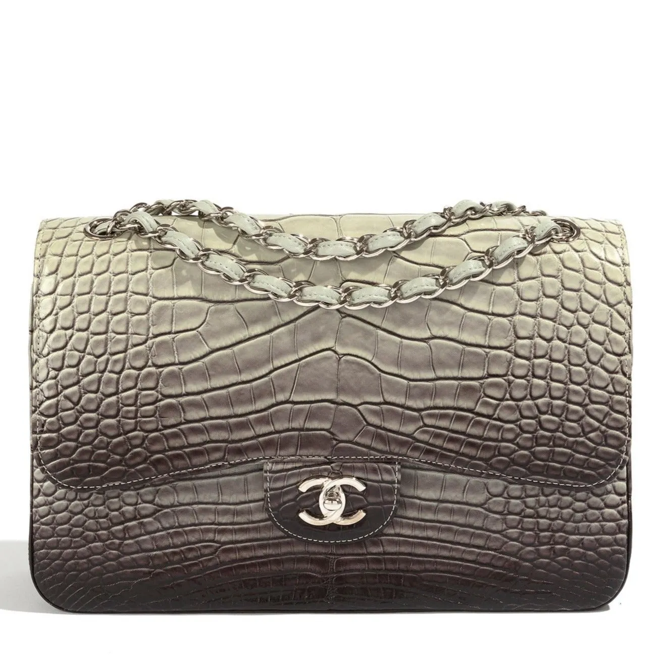 Double Flap Jumbo Ombre Grey