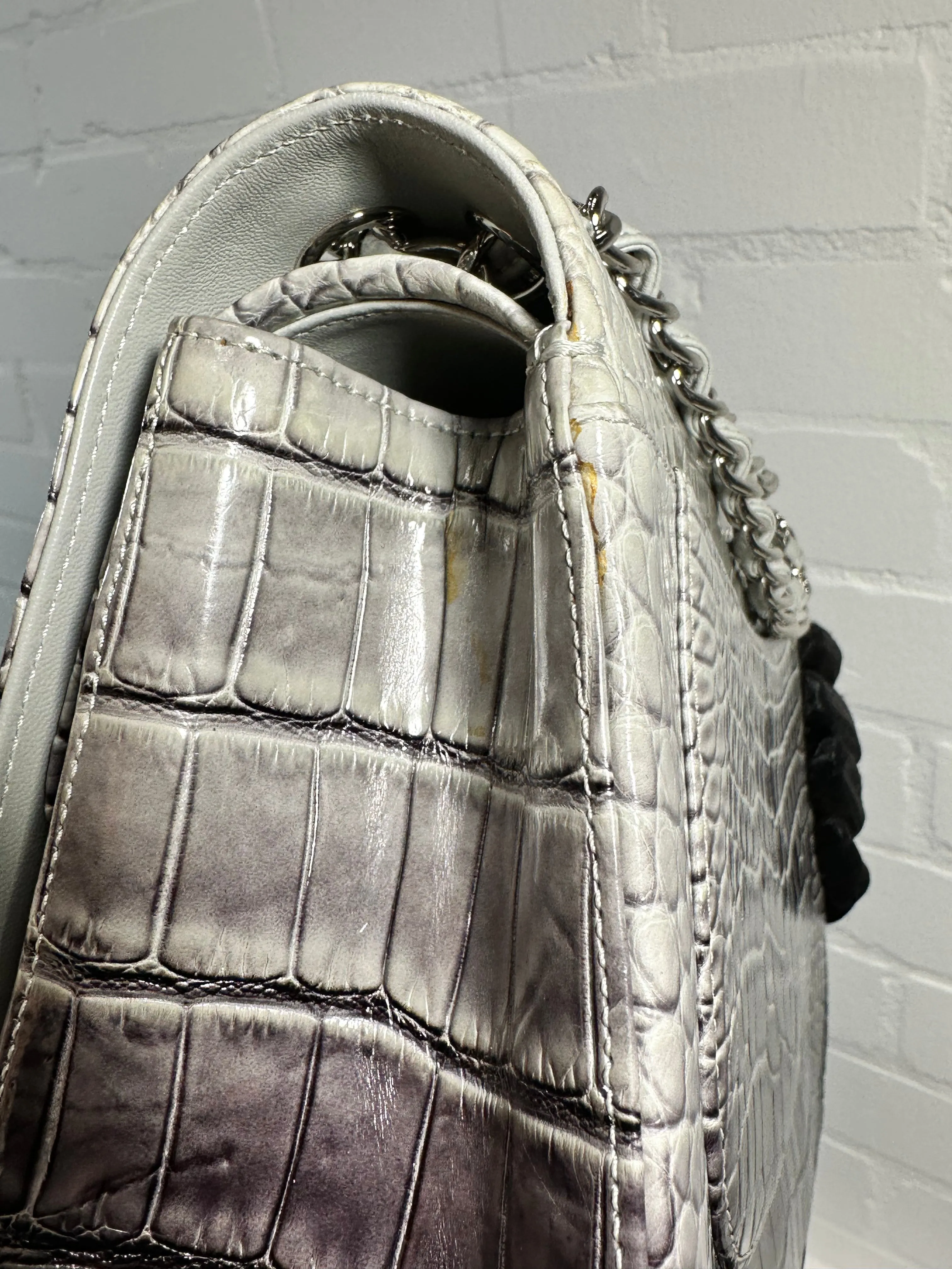Double Flap Jumbo Ombre Grey