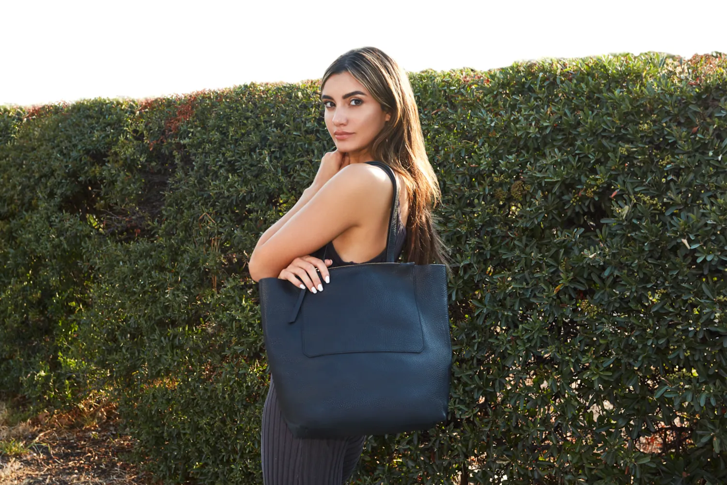 Double Zip Tote