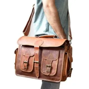 DSLR Camera Leather Bag