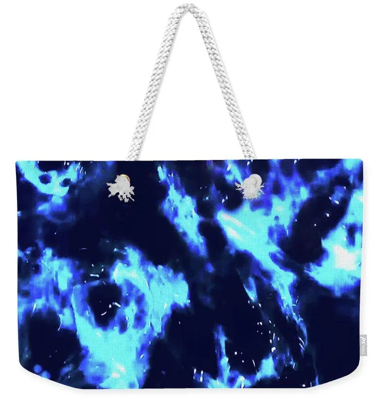Electric Blue Cenote - Weekender Tote Bag
