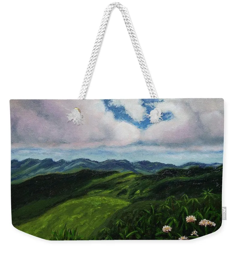 Emerald Mountains - Weekender Tote Bag