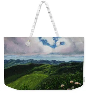 Emerald Mountains - Weekender Tote Bag