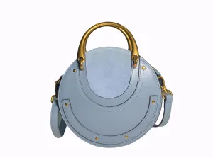 Envie Blue Luxury Leather Bag