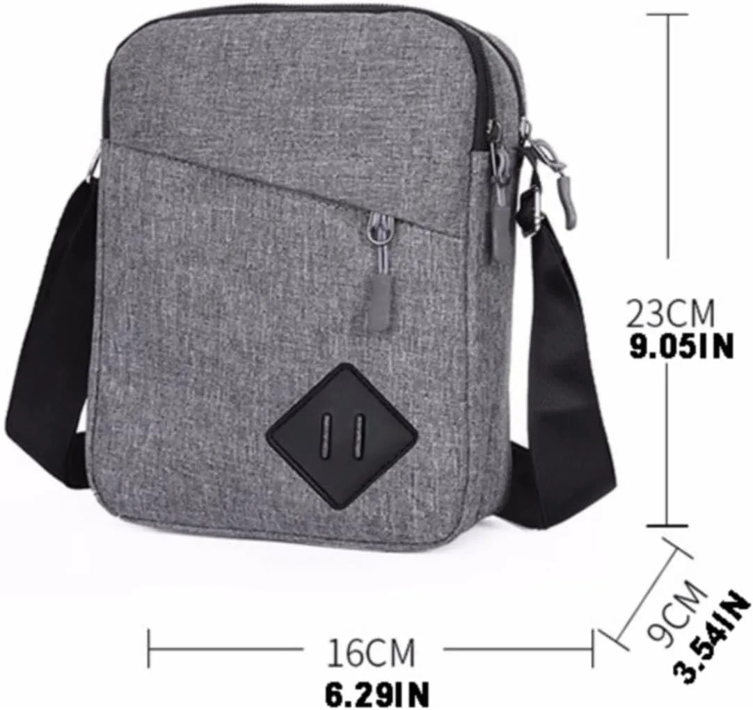 Fashion Satchel Business Travel Men And Women Small Square Bag Shoulder Carry On Document Bag Shoulder Bag Shoulder Bags for Women