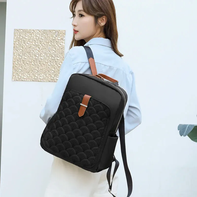Fashion Women Backpack Designer Fashion Nylon Cloth School Bags
