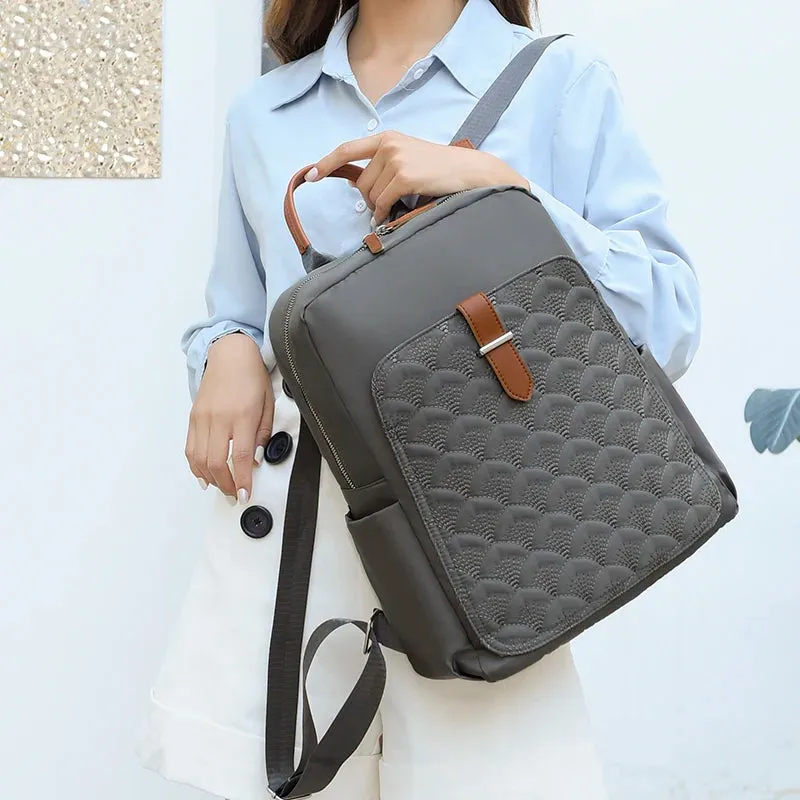 Fashion Women Backpack Designer Fashion Nylon Cloth School Bags