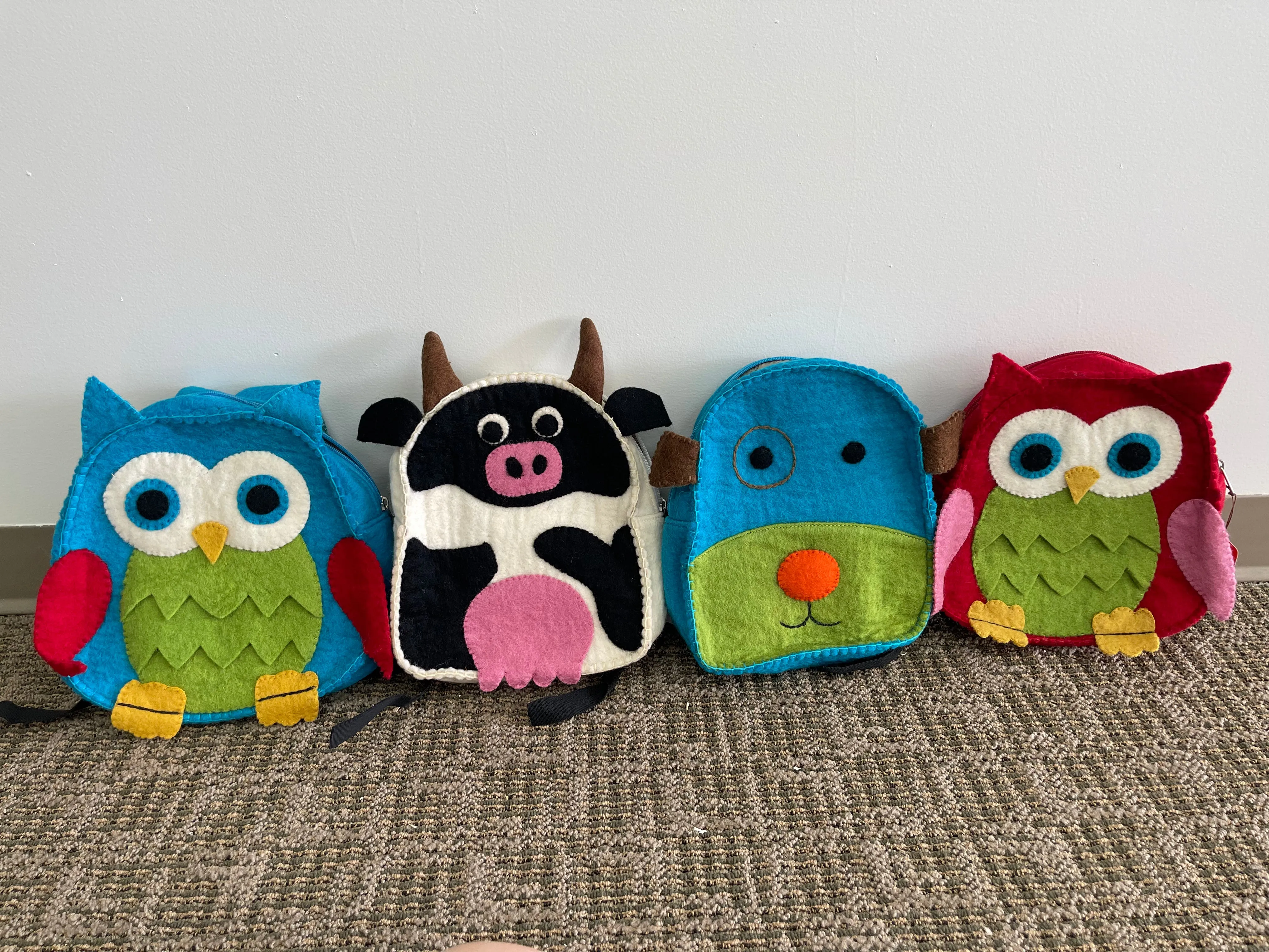 Felted Kids Backpacks