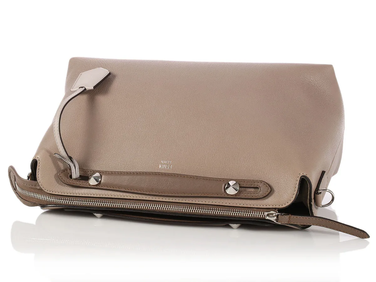 Fendi Taupe Grande Bauletto