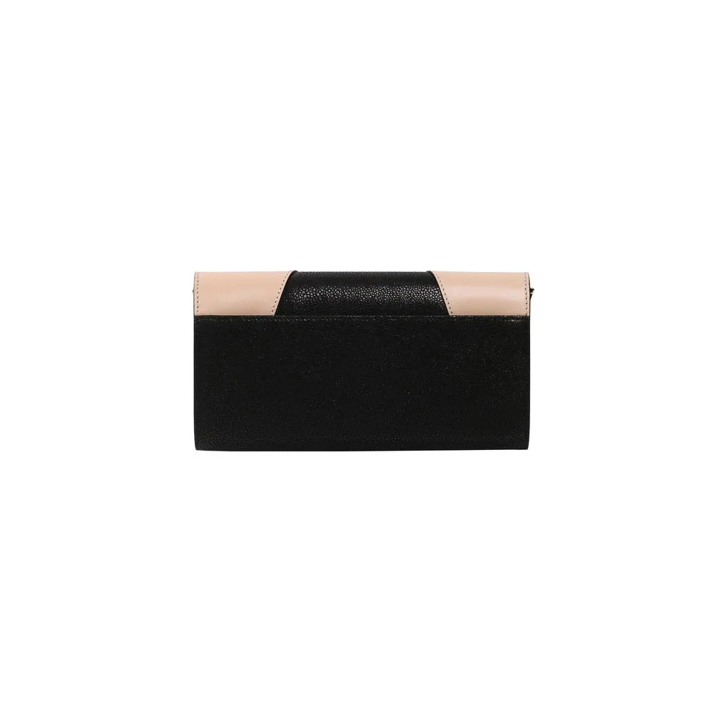 Fish Black Crossbody Clutch