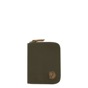 Fjallraven - Portafoglio Zip Ovik - 24216 - DARK/OLIVE