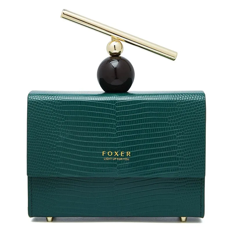 FOXER Fashion Original Design Lady Versatile Handbag High Quality Messenger Square Female Bag ClassicBox Shoulder Woman Bag
