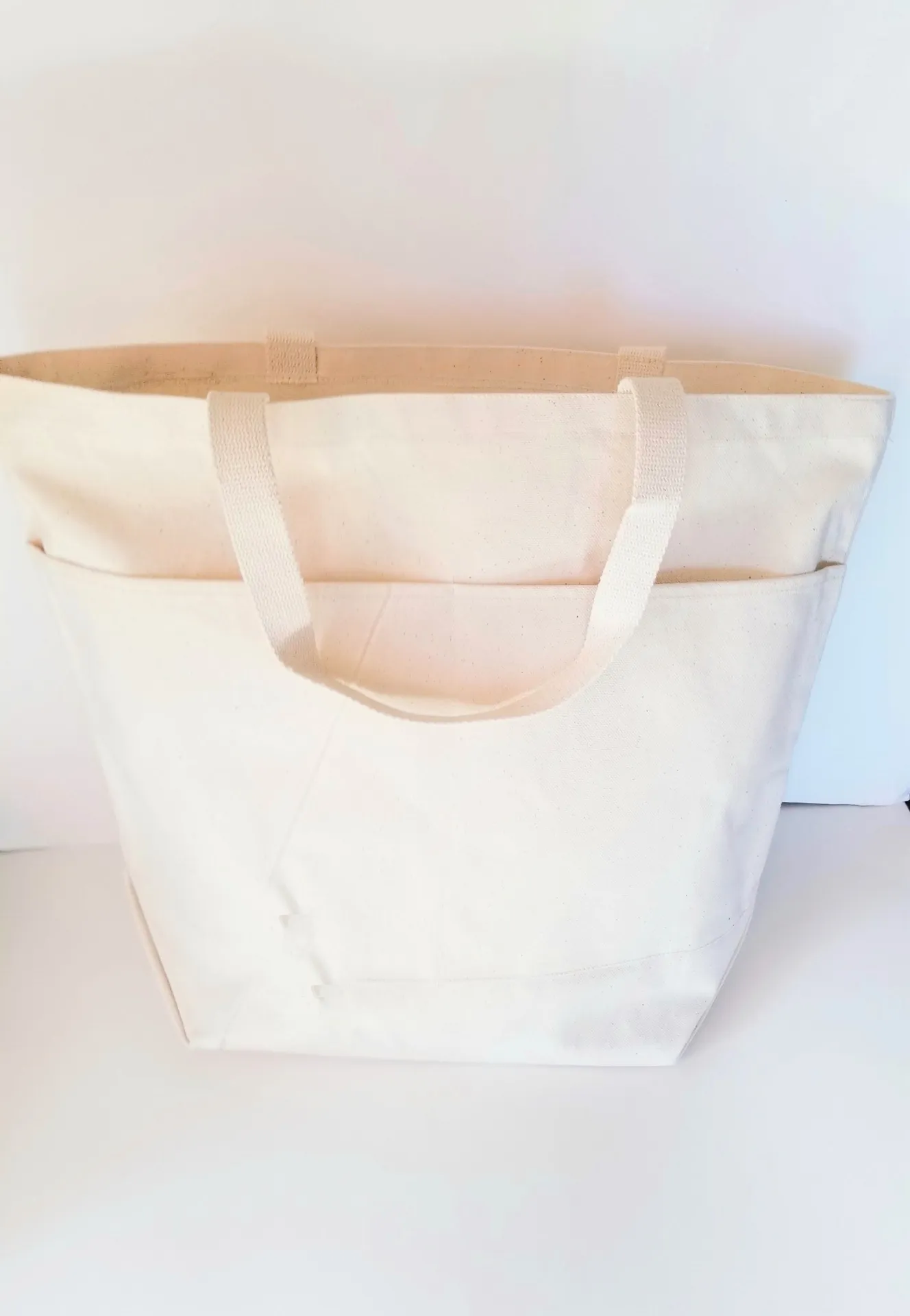 Funny Tote Bag, Cotton Canvas Tote, Reusable Grocery Bag, Tote Bag with Pockets, Holiday Tote Bag, Farmers Market Bag, Funny Shopping Bag