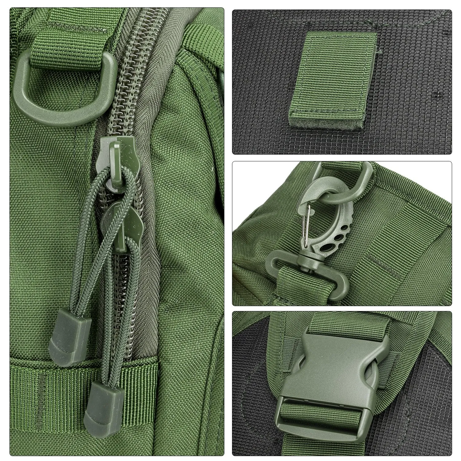 G4Free Outdoor Tactical Backpack,Military Sport Pack Shoulder Backpack Army Green
