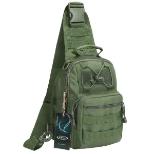 G4Free Outdoor Tactical Backpack,Military Sport Pack Shoulder Backpack Army Green