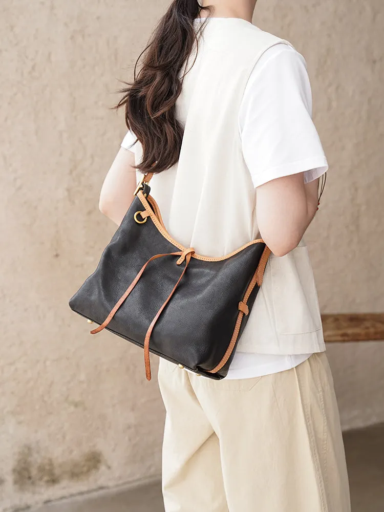Genuine Leather Hobo Bags Hobo Shoulder Purse For Women
