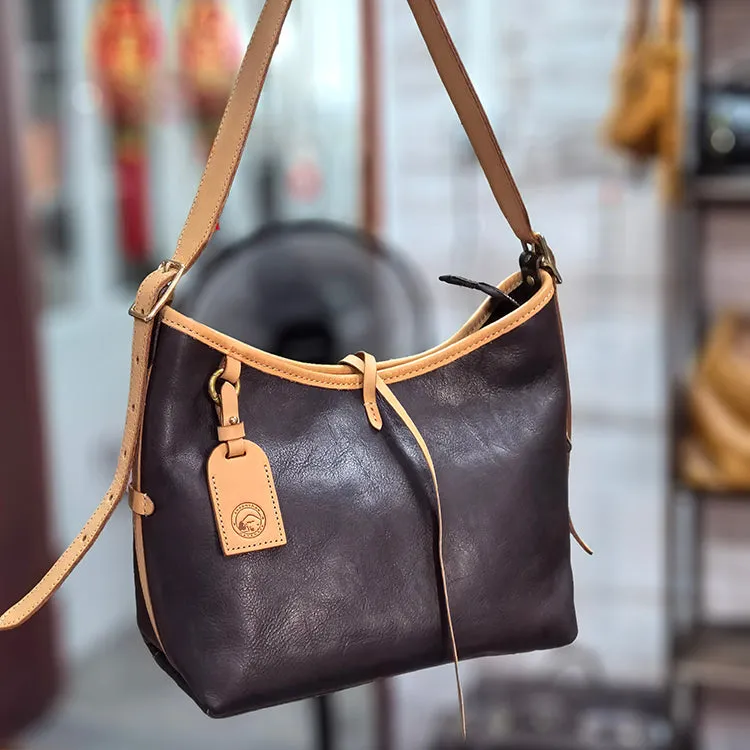 Genuine Leather Hobo Bags Hobo Shoulder Purse For Women