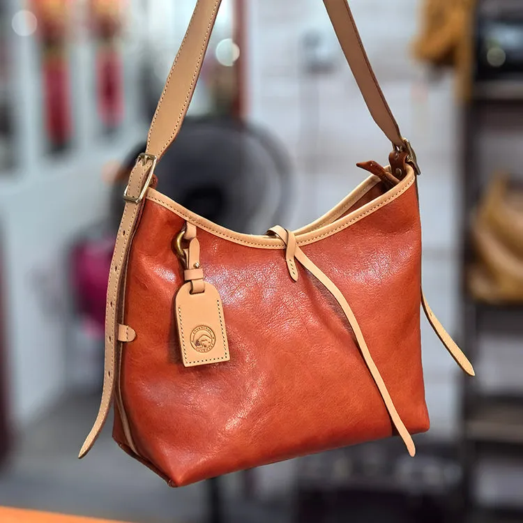 Genuine Leather Hobo Bags Hobo Shoulder Purse For Women