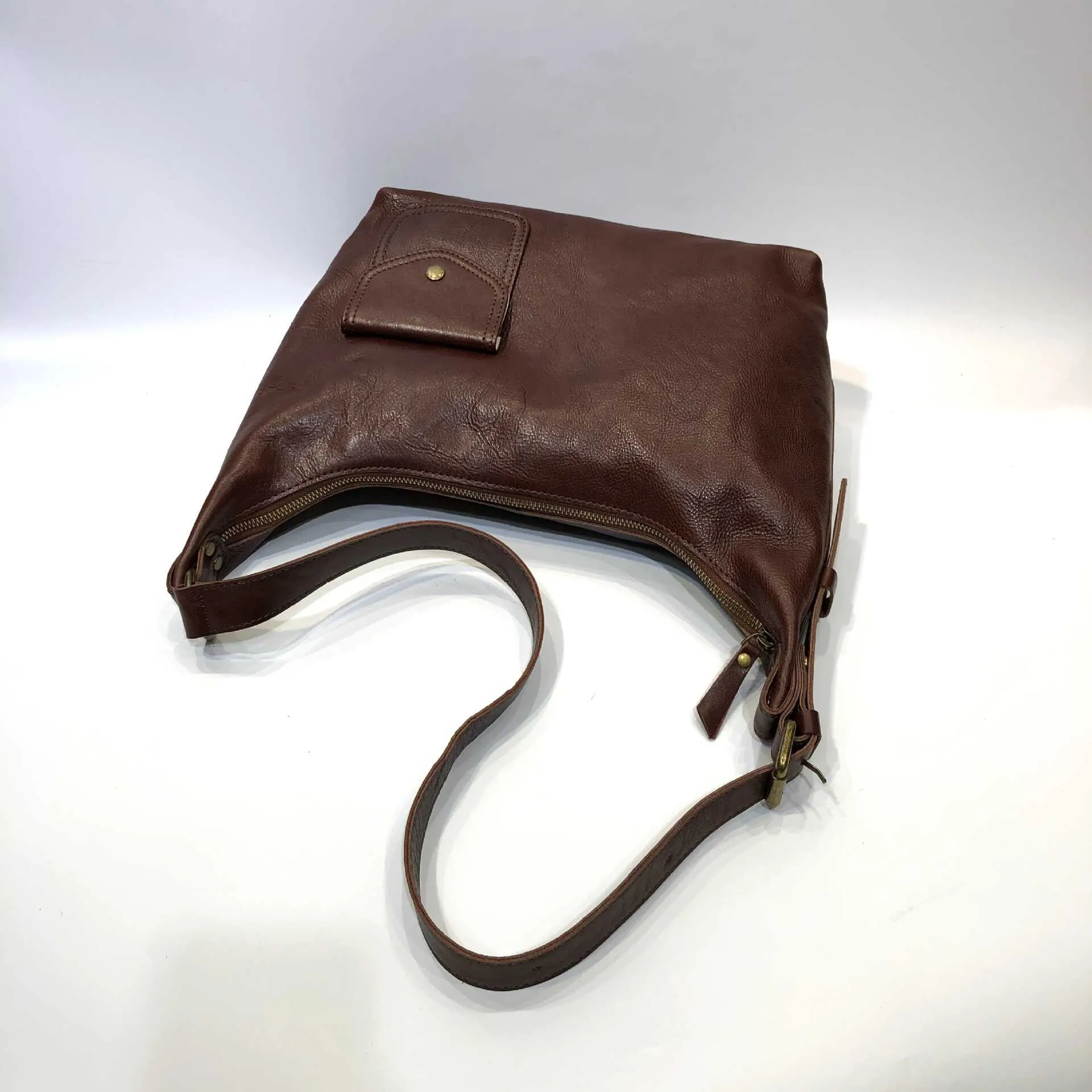 Genuine Leather Hobo Bags Womens Slouch Hobo Purse