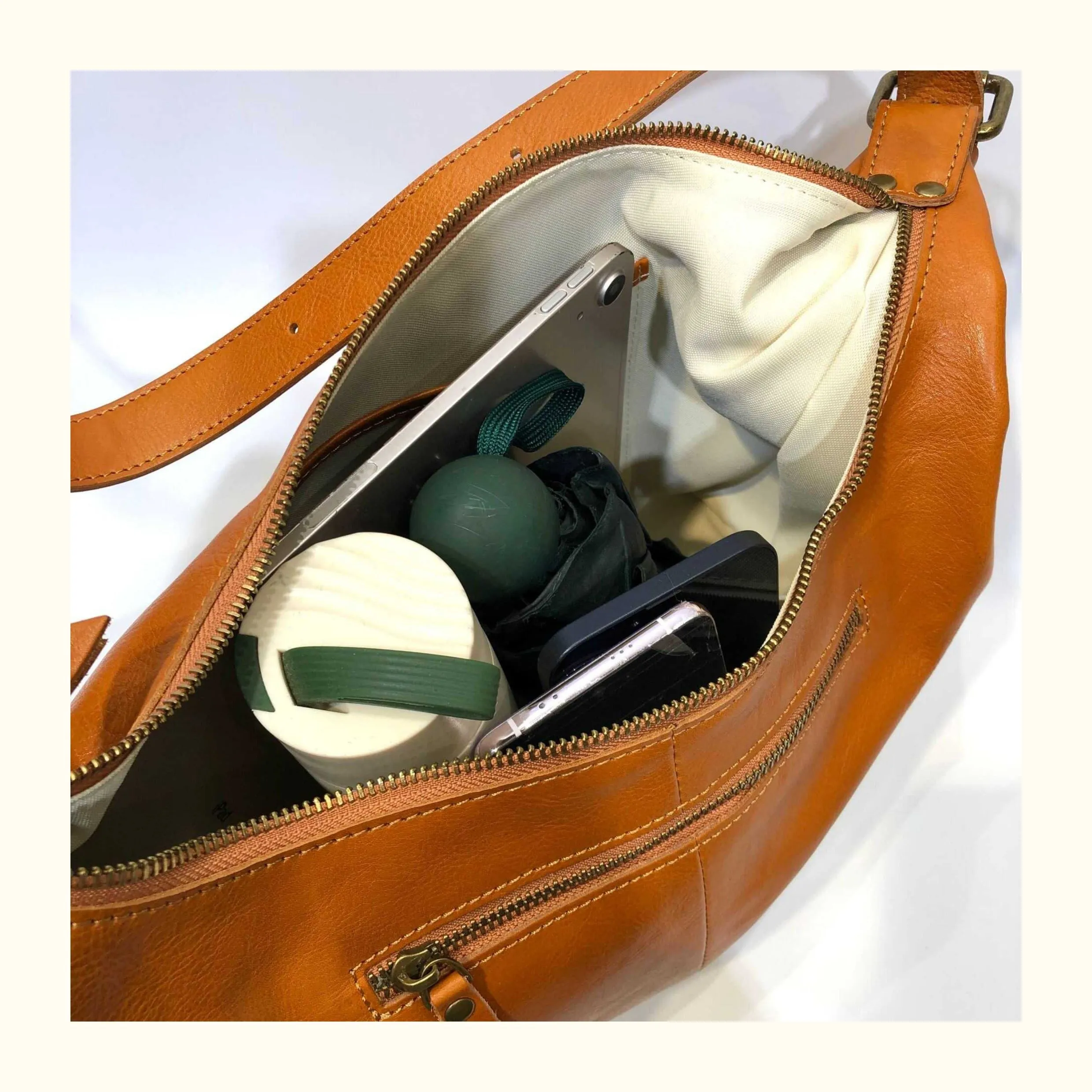 Genuine Leather Hobo Bags Womens Slouch Hobo Purse