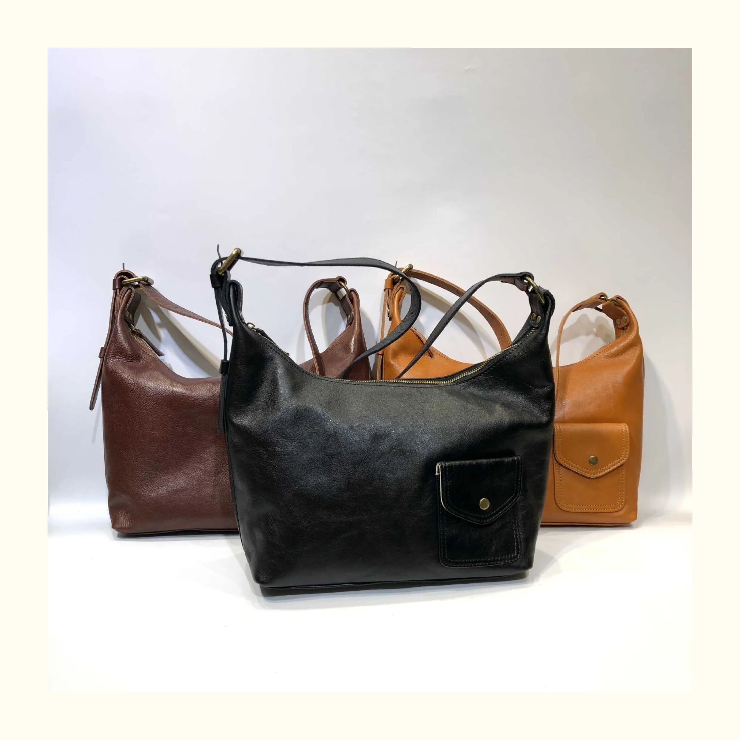 Genuine Leather Hobo Bags Womens Slouch Hobo Purse