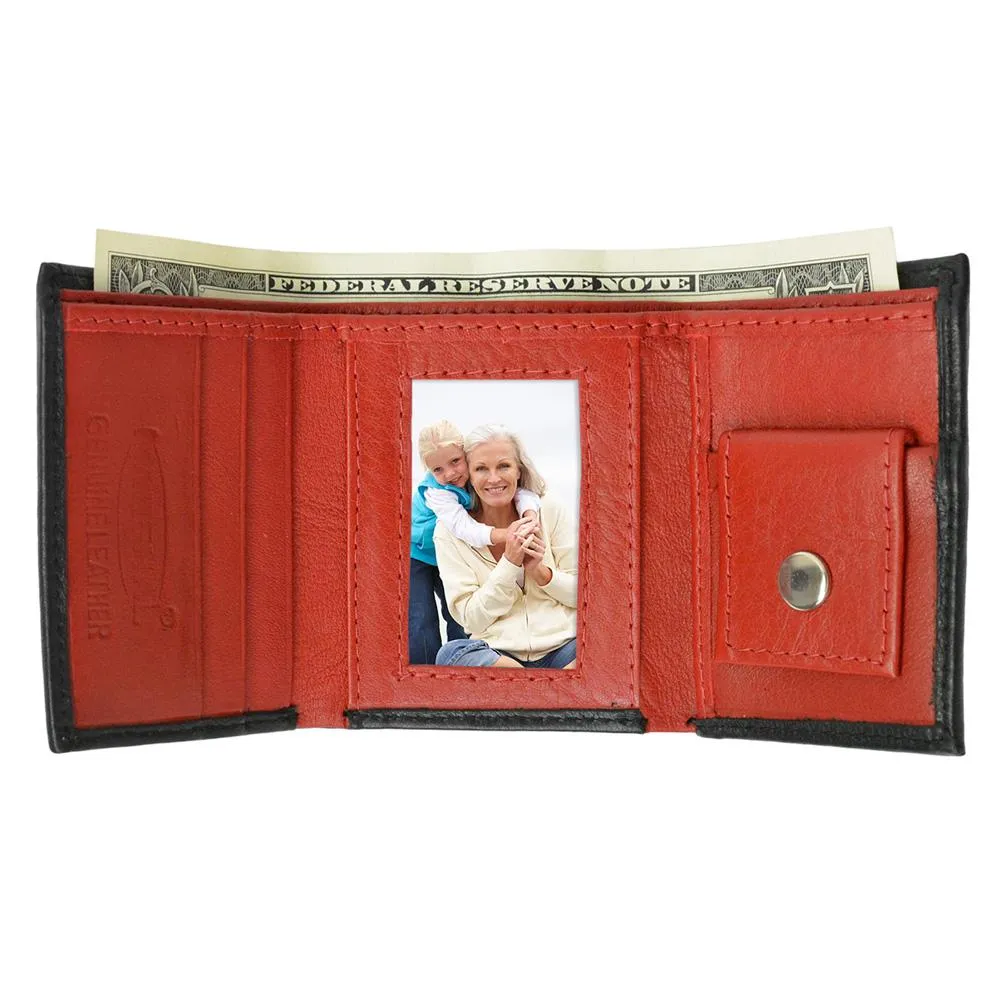 Genuine Leather Kids Wallet
