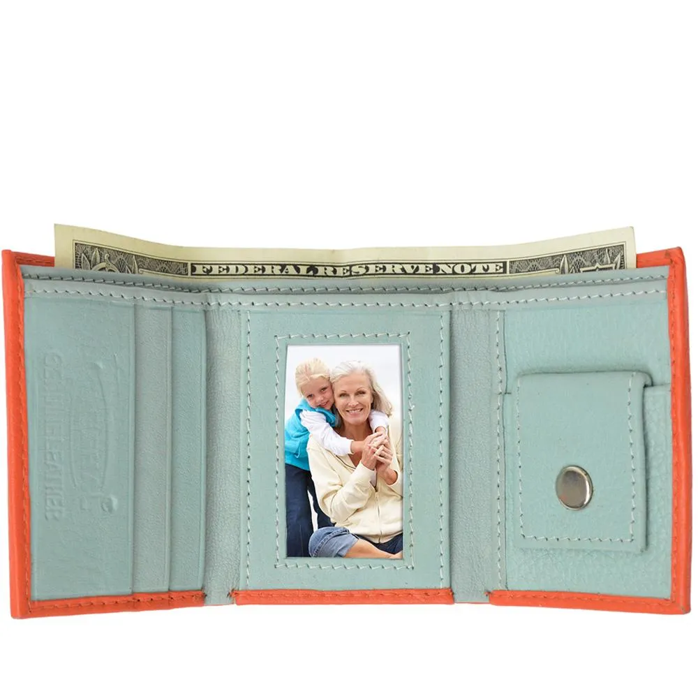 Genuine Leather Kids Wallet