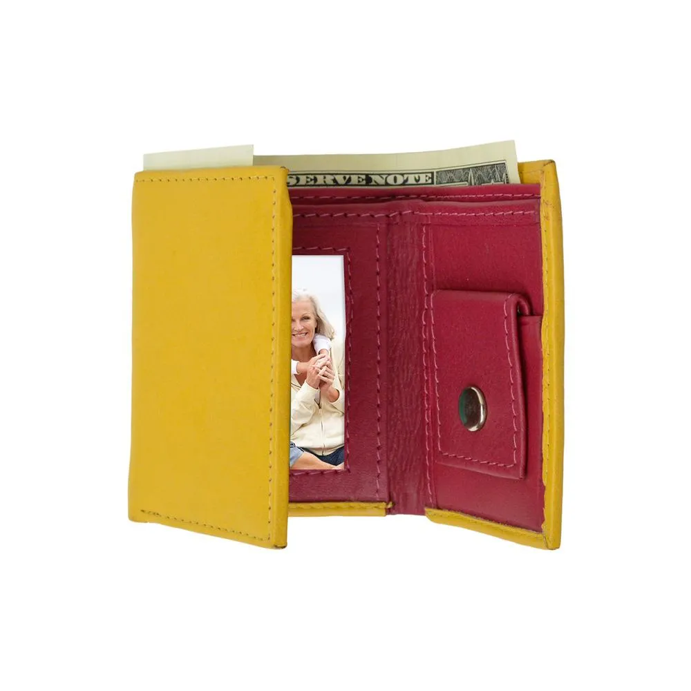 Genuine Leather Kids Wallet