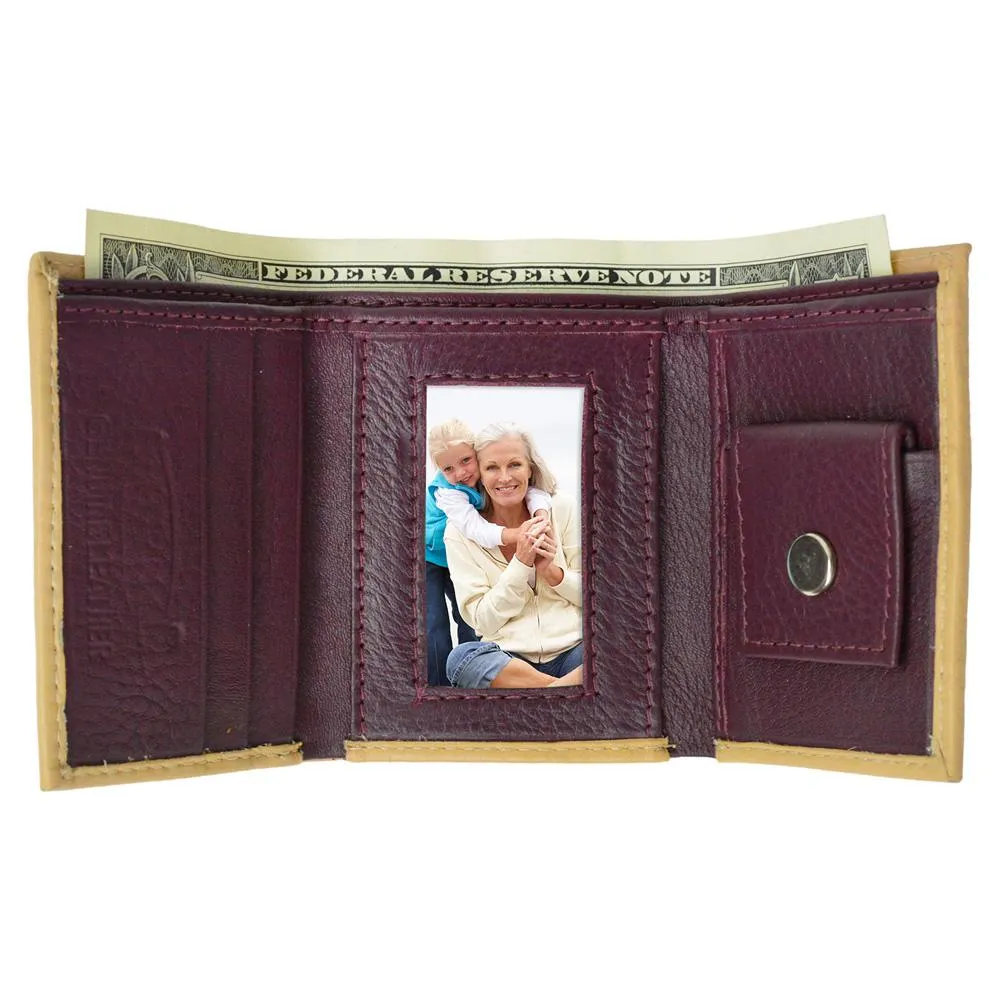 Genuine Leather Kids Wallet