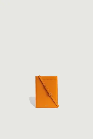 Georgie Bag - Tangerine Deer Nappa