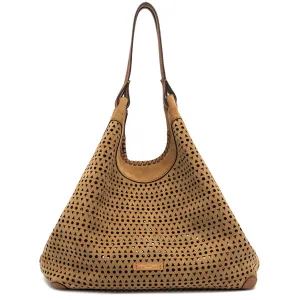 Gianni Chiarini - Dua Peanut Butter Hobo Bag - BS 11682 CMLSR - PEANUT/BUTTER