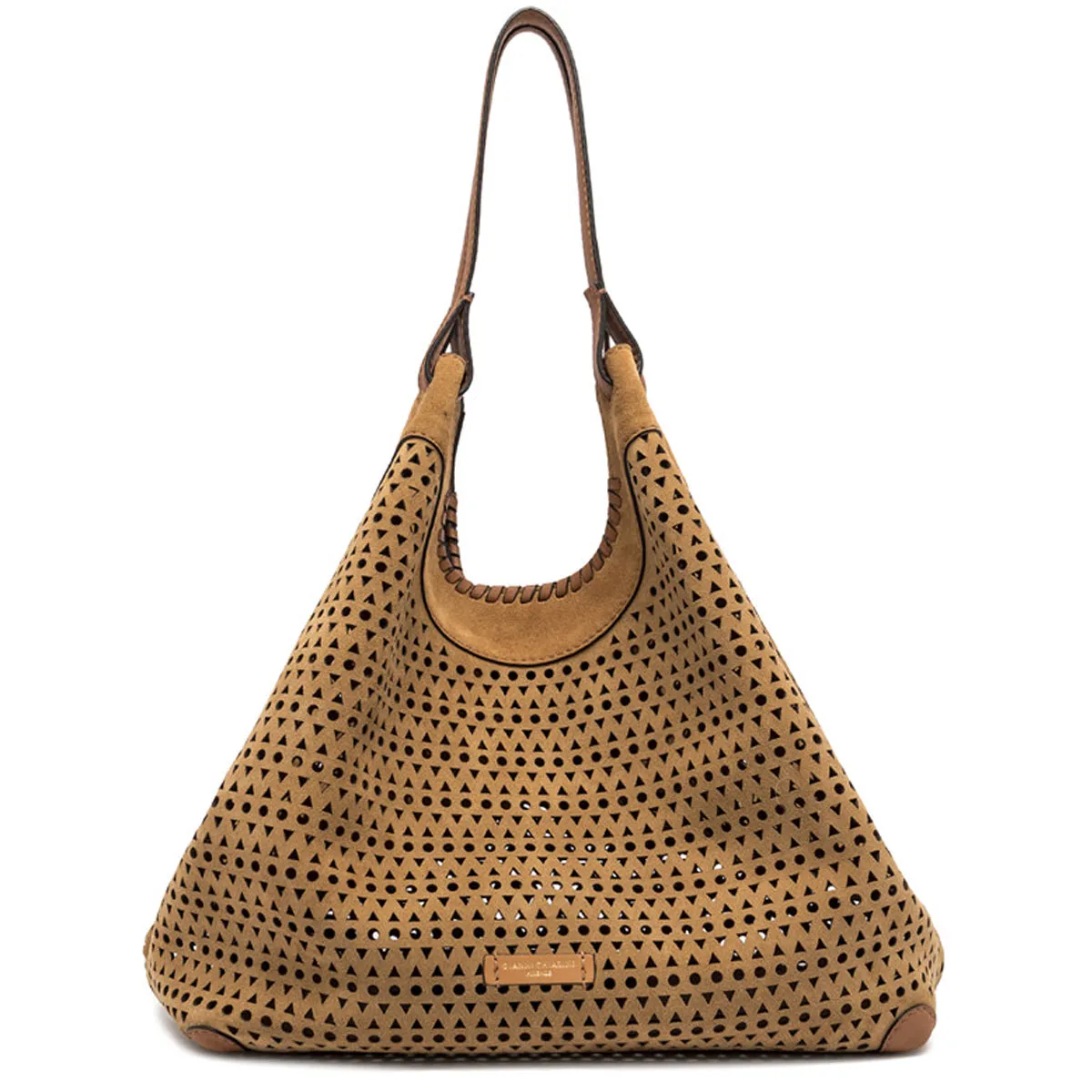 Gianni Chiarini - Dua Peanut Butter Hobo Bag - BS 11682 CMLSR - PEANUT/BUTTER