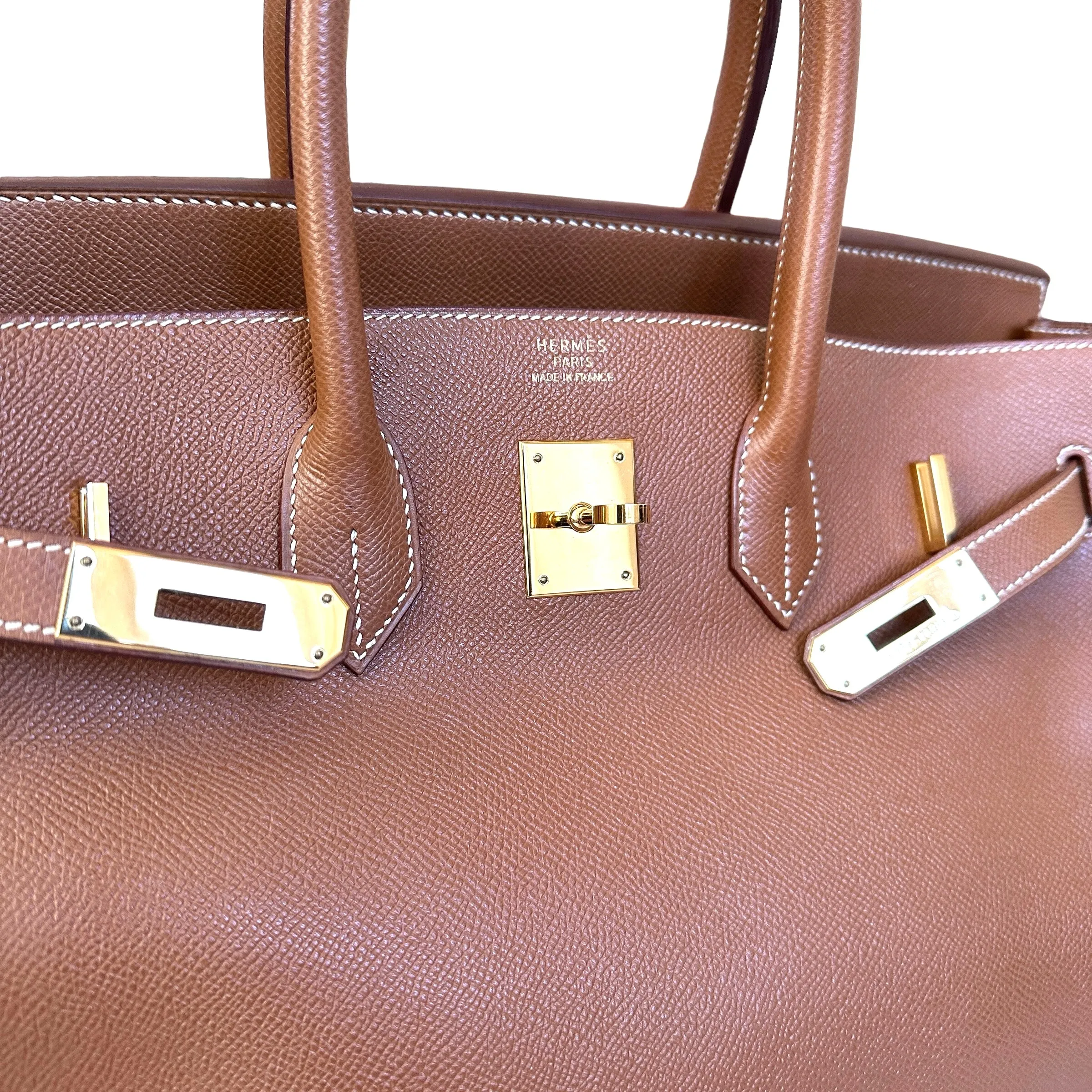 Gold on Gold Birkin 35 Bag