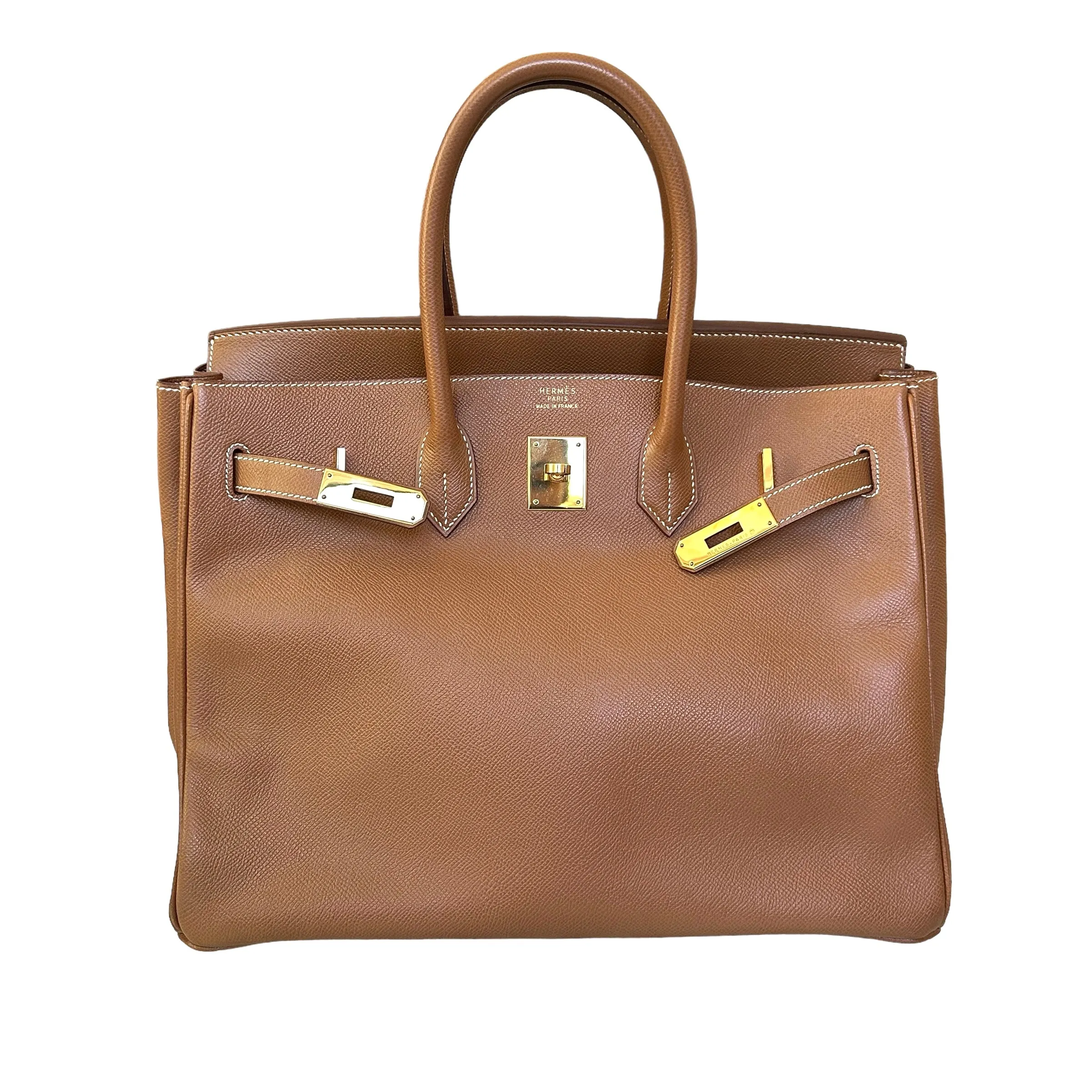 Gold on Gold Birkin 35 Bag