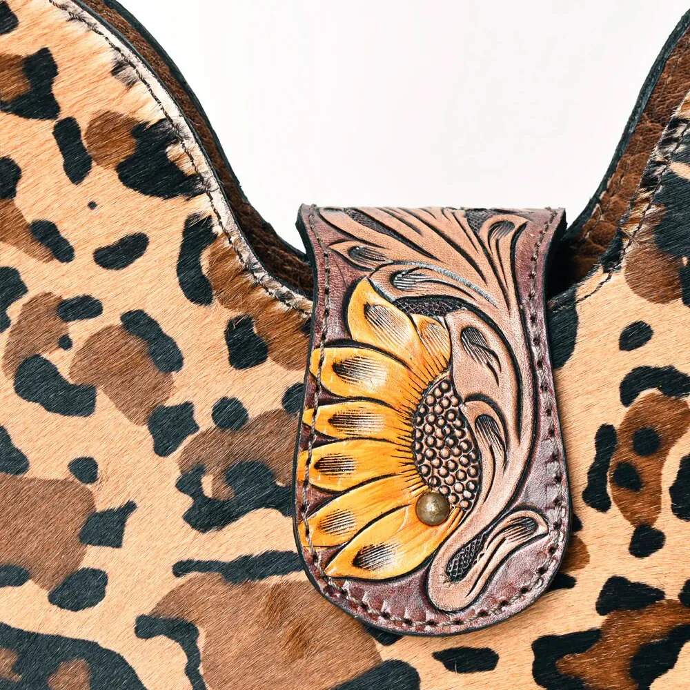 Grand River Western Leather Hobo Purse