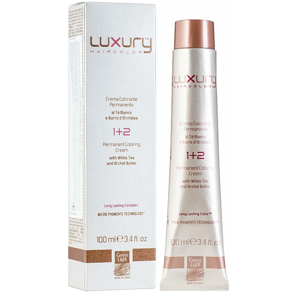 Green Light Luxury Haircolor 100ml - Крем-фарба для волосся з білим чаєм і екстрактом орхідеї (Коректори) 100мл