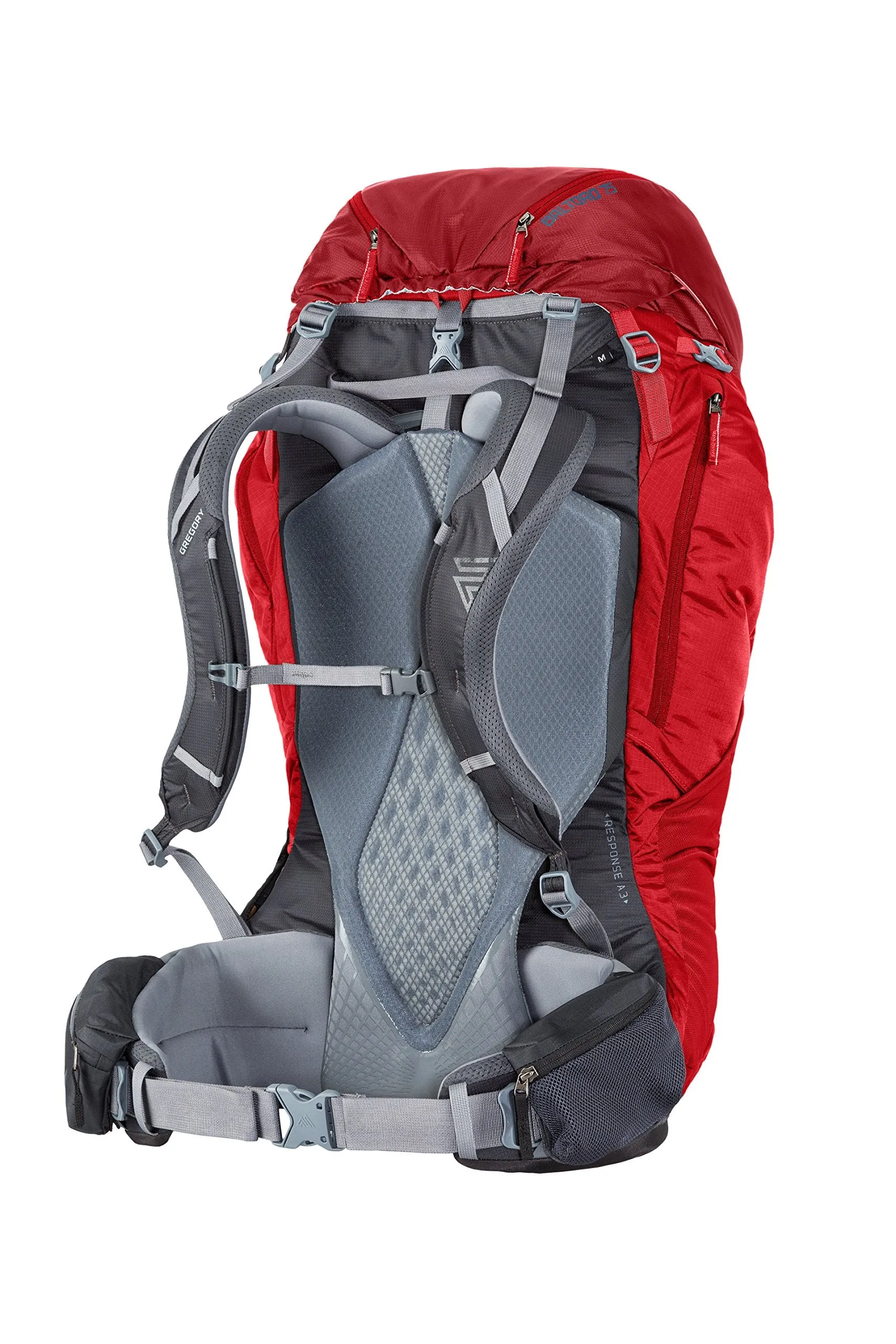 Gregory Mountain Products Baltoro 75 Liter Men's Backpack, Spark Red, Large