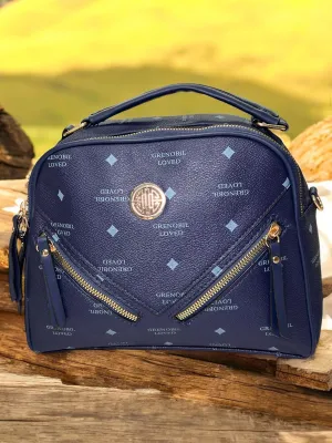 Grenobil Loved Luxury Satchel Bag B-5189# (GS)