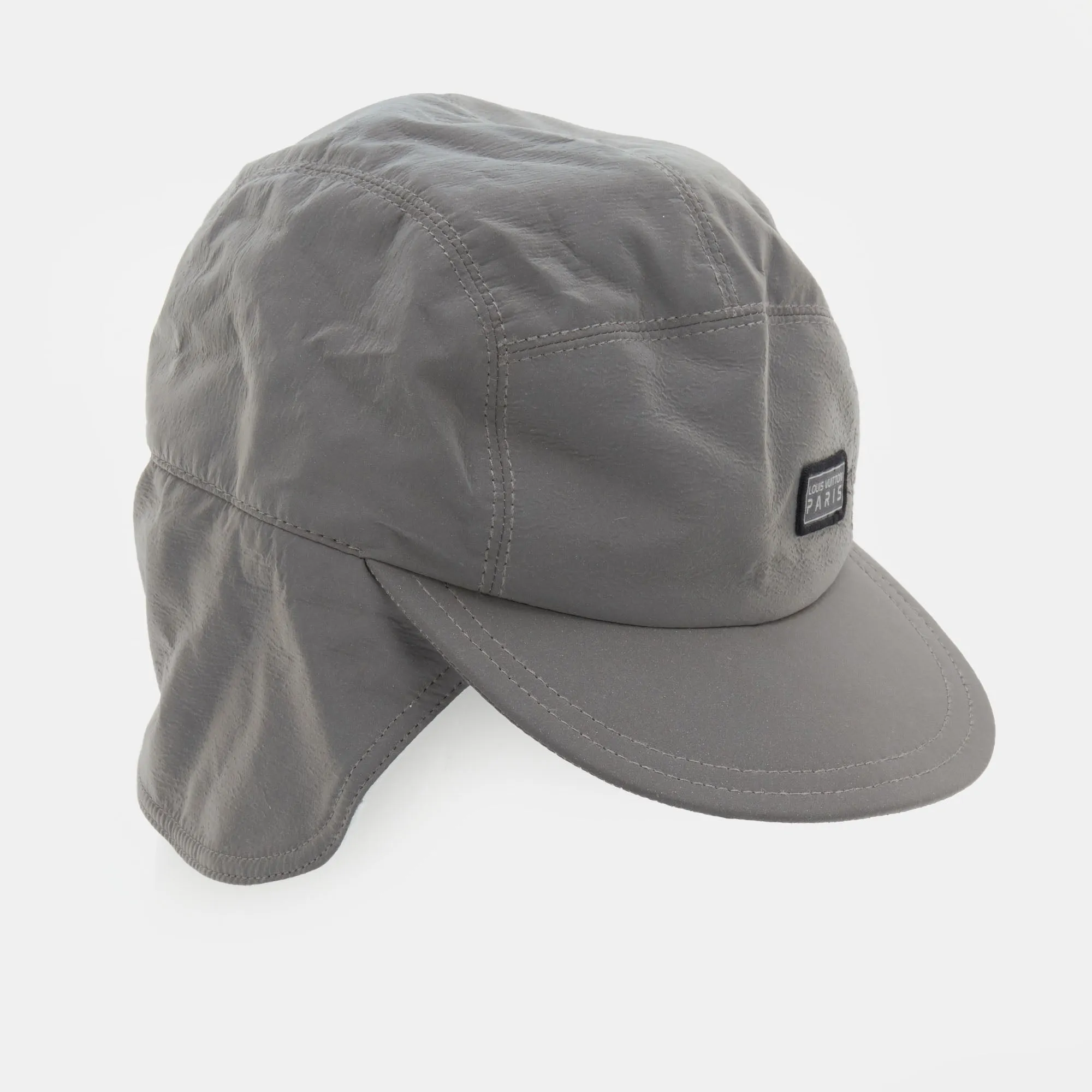 Grey Shimmer Coated Space Mission Cap