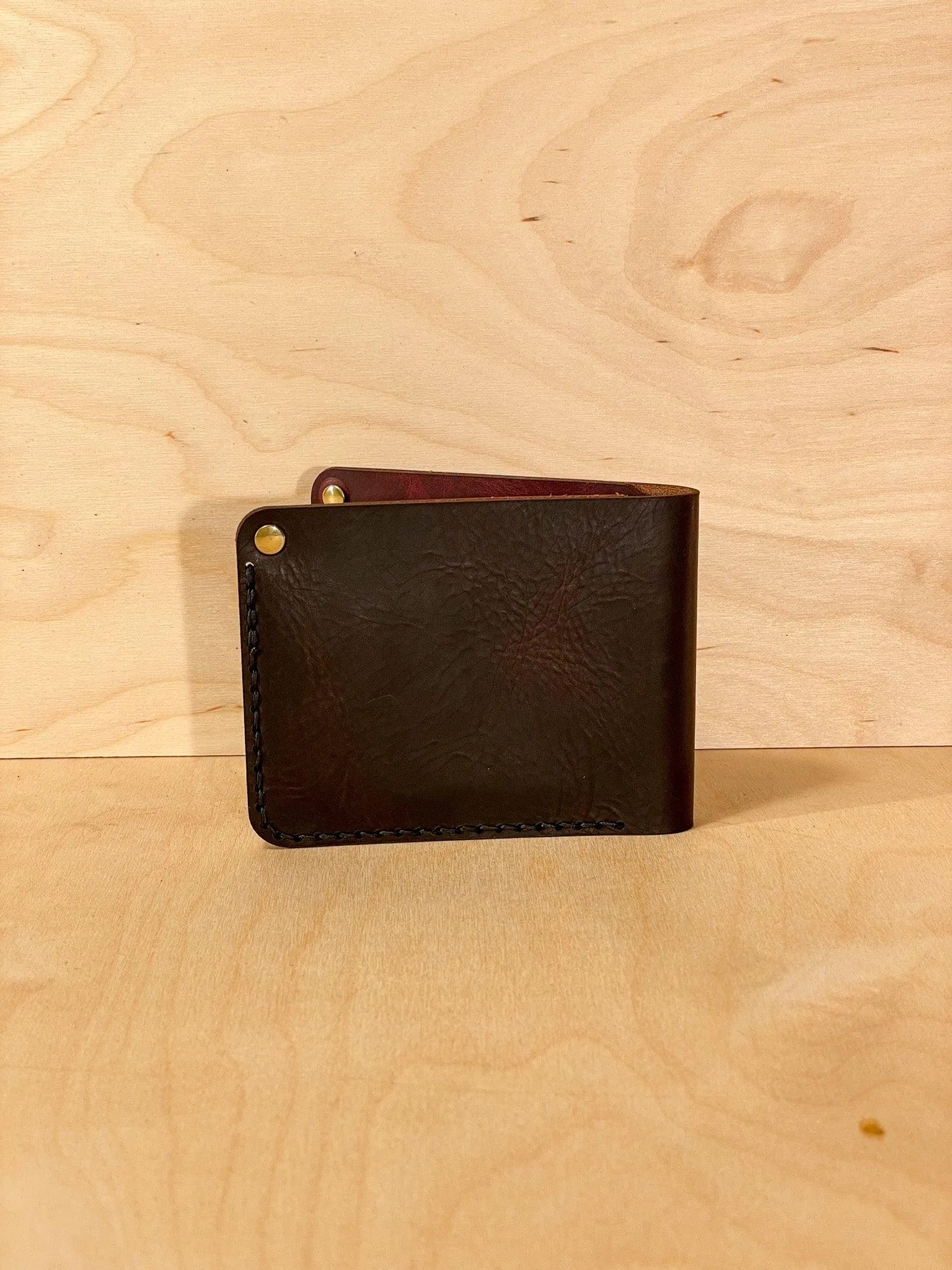 Gringo Bifold Leather Wallet OOAK 3