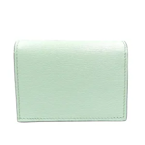 GUCCI Bifold Wallet 701009 leather Emerald Bananya Women Used