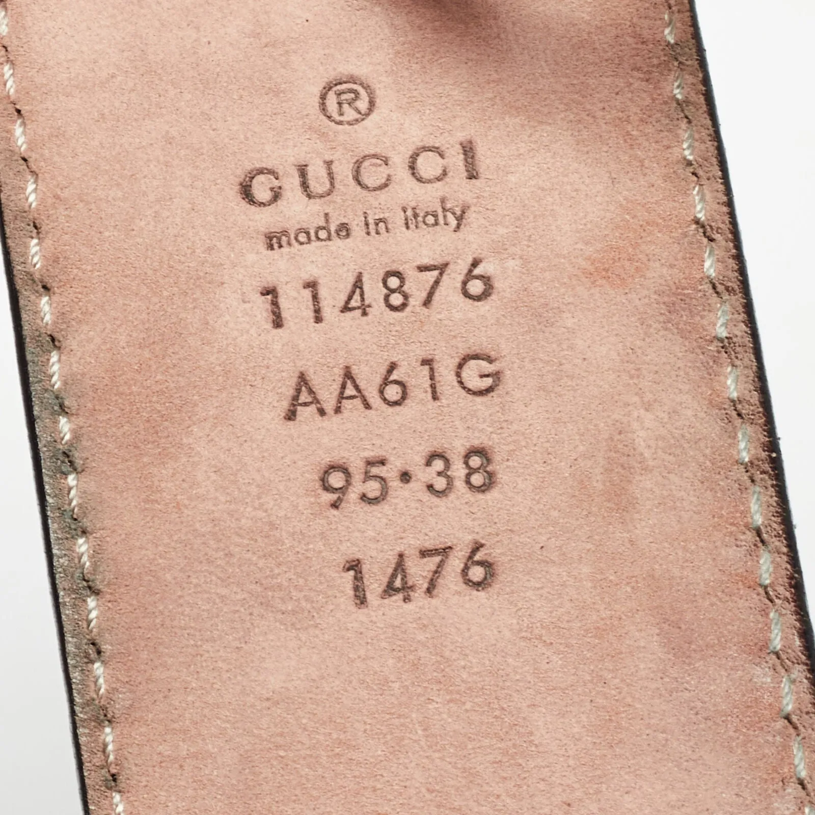 Gucci Black Guccissima Leather