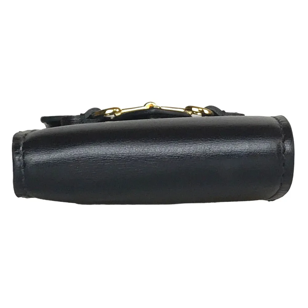 GUCCI Card Case 658617 2149 leather black Cross body Women(Unisex) Used