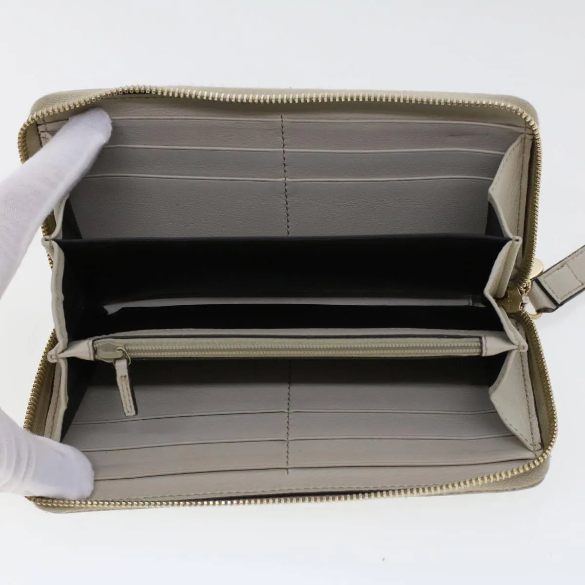 Gucci Gg Canvas Guccissima Long Wallet