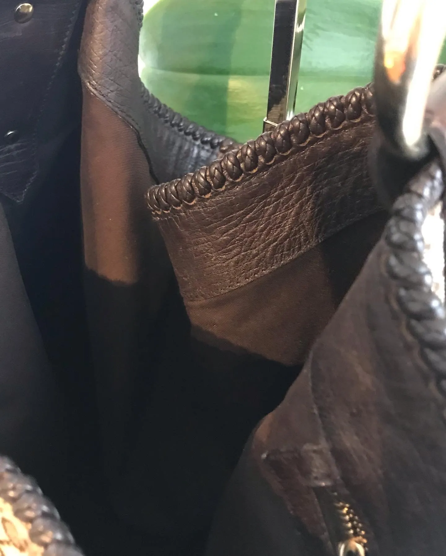 GUCCI GG Canvas Large Horsebit Hobo Bag