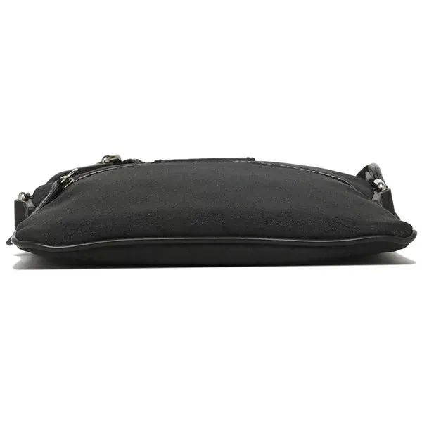 Gucci 'GG' Canvas Print Messenger Bag