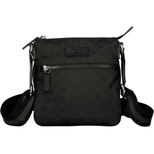Gucci 'GG' Canvas Print Messenger Bag