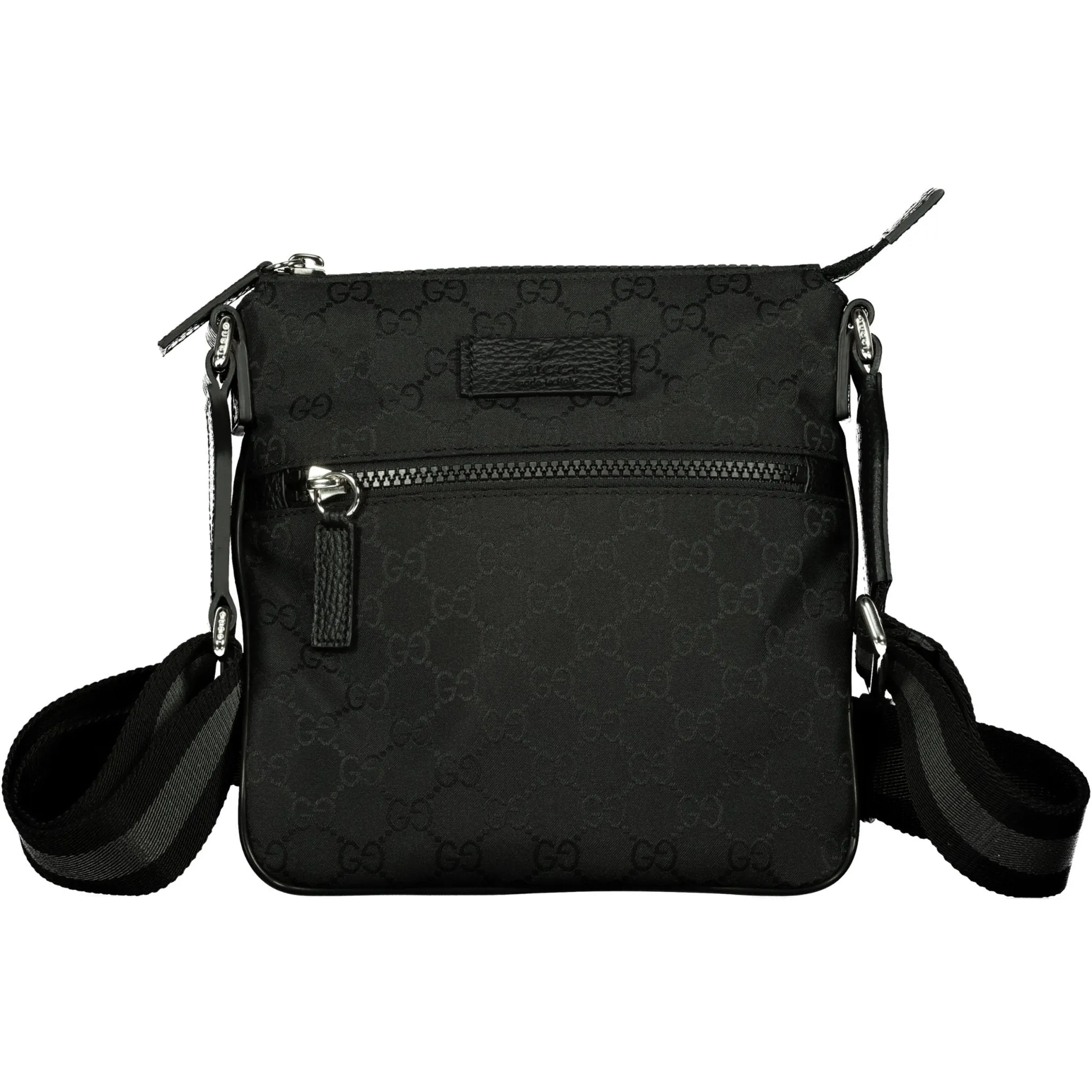 Gucci 'GG' Canvas Print Messenger Bag