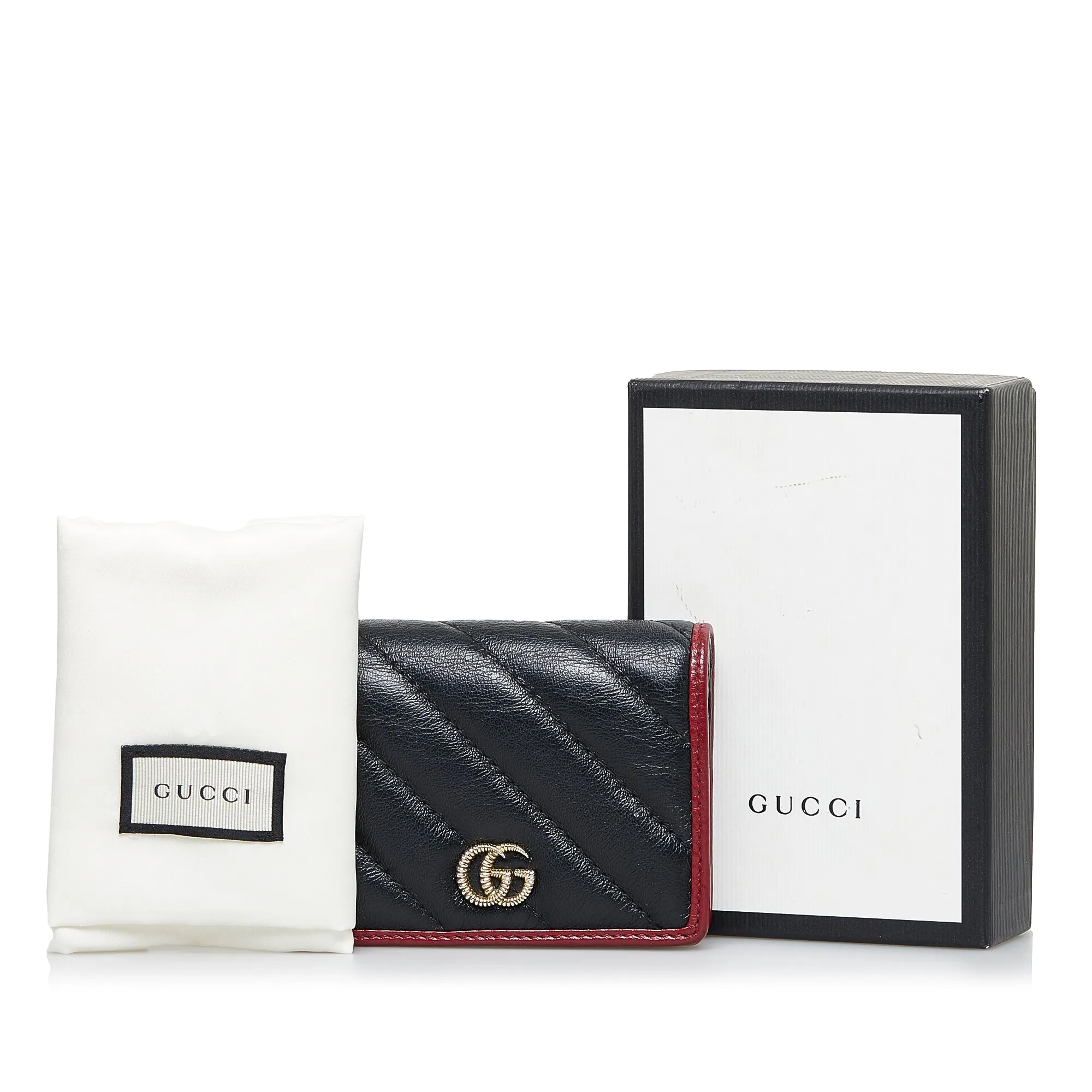 GUCCI GG Marmont Bifold Wallet Small Wallets